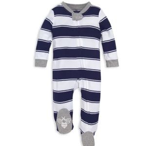 NEW Adorable Burt’s Bees Baby One-Piece Pajamas -Size Newborn | Organic Cotton